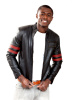 leather biker jacket